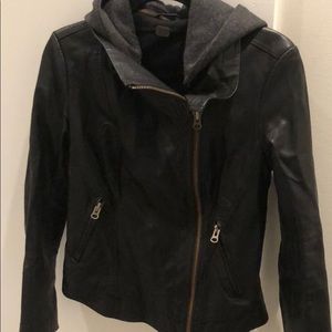 we the free faux leather jacket